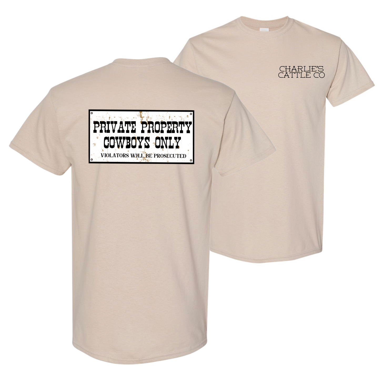 Cowboy's Only T-Shirt