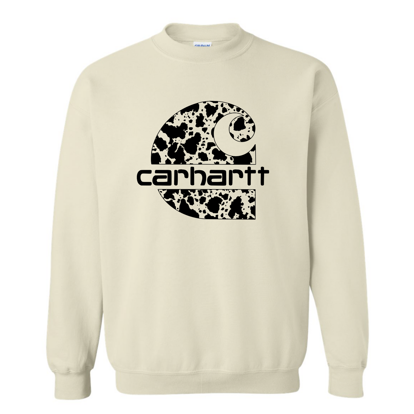 Cowprint Carhartt Sweatshirt