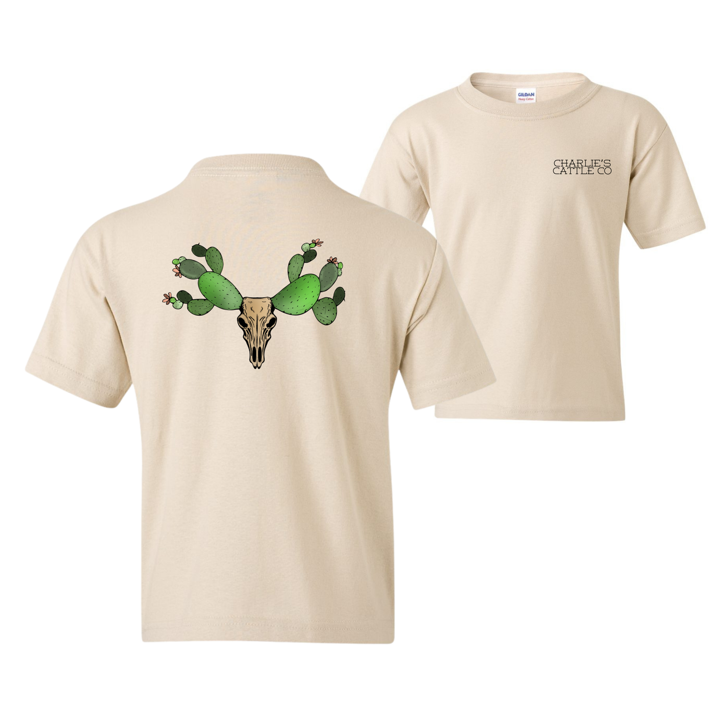 Cactus Longhorn Youth T-Shirt