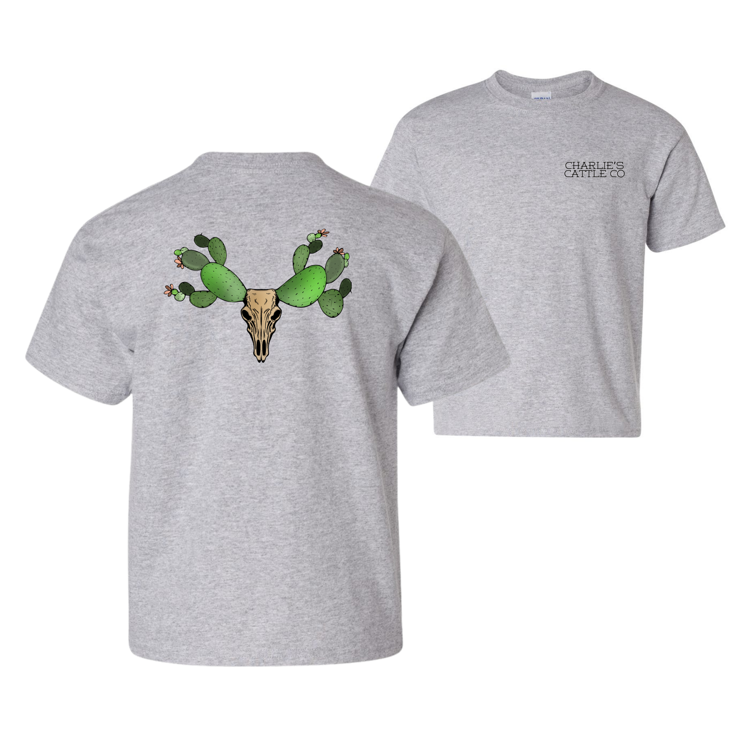 Cactus Longhorn Youth T-Shirt