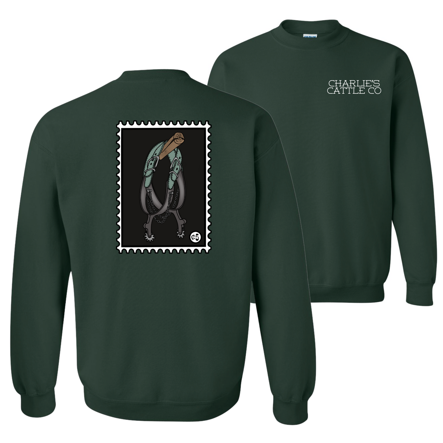 Western Post Card Sweatshirt