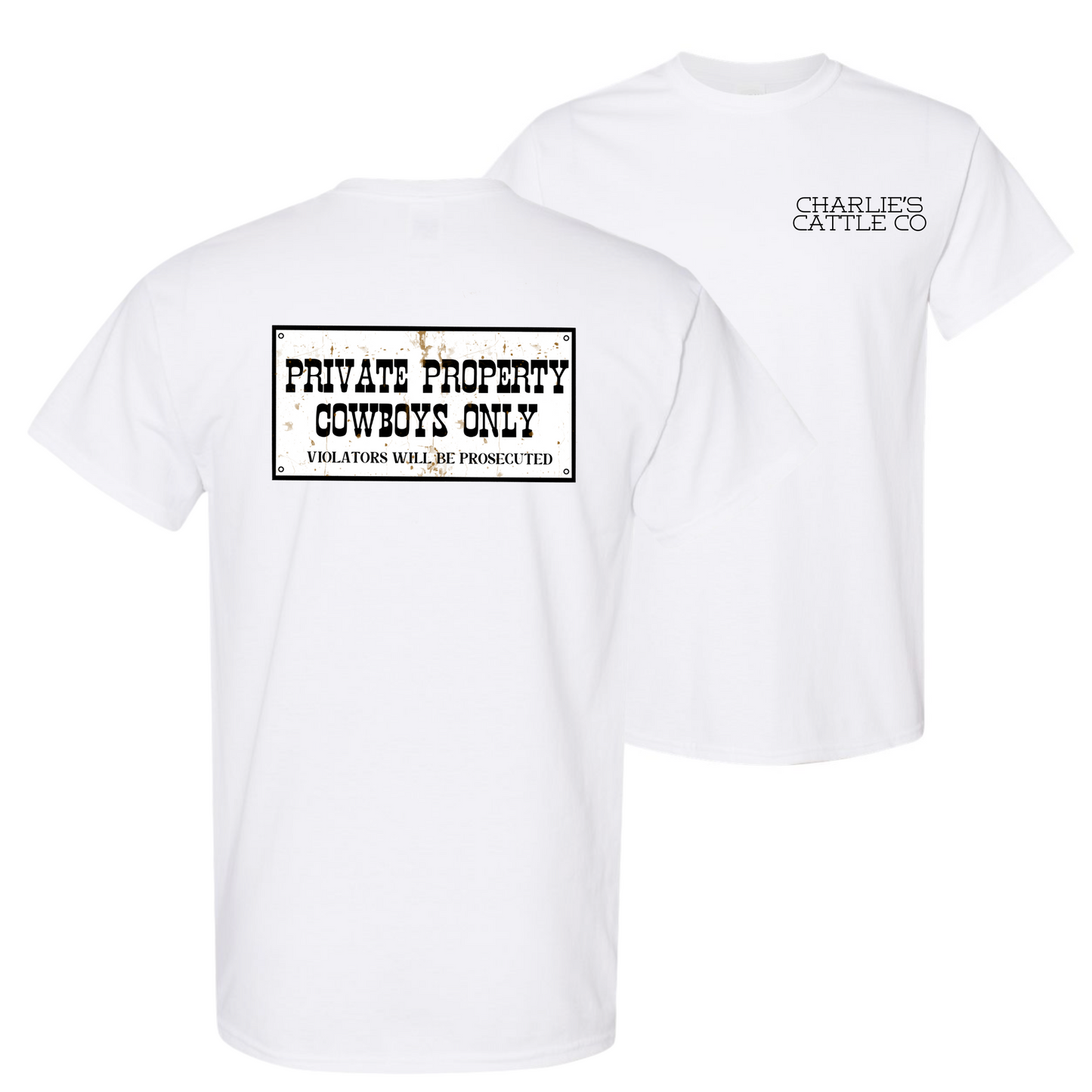 Cowboy's Only T-Shirt