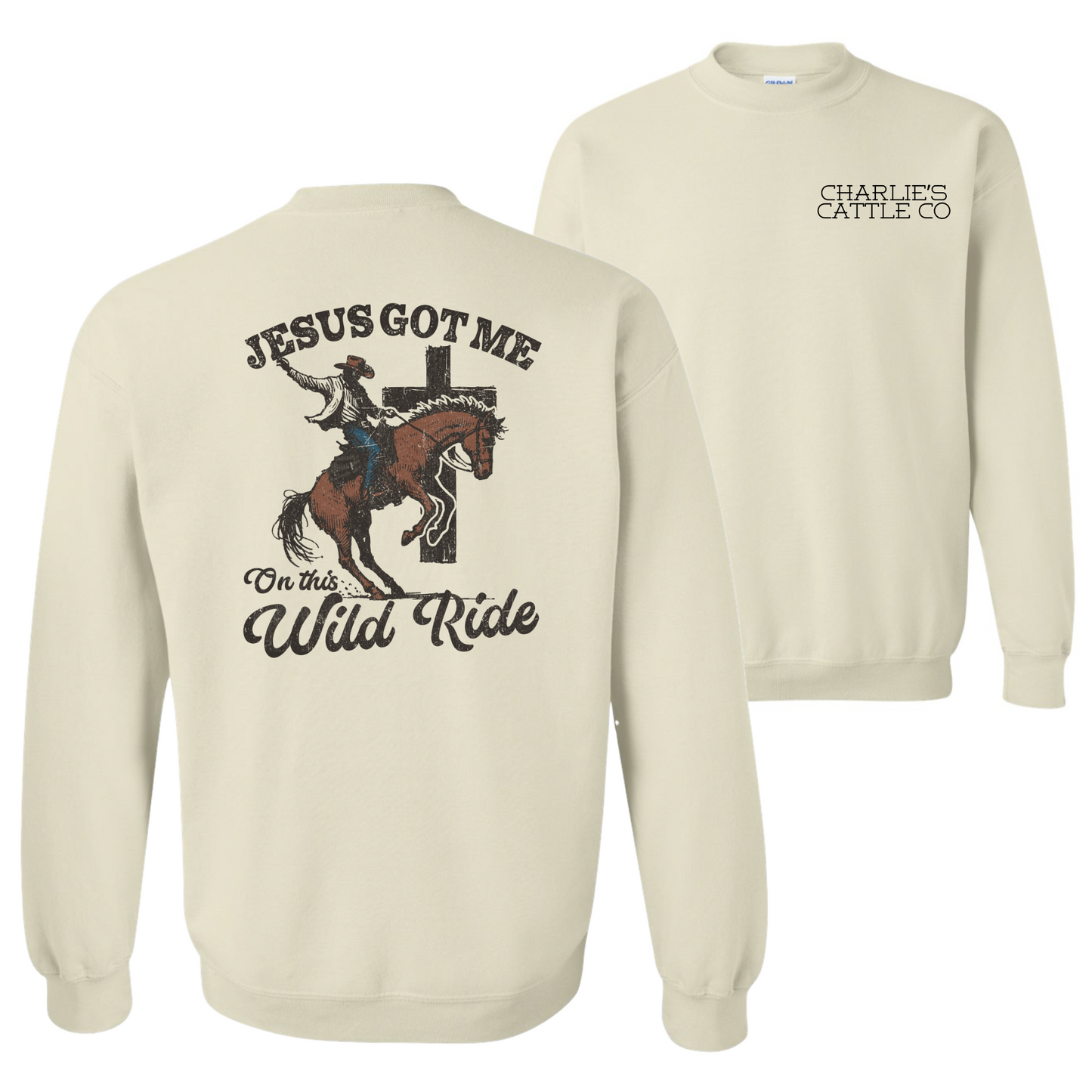 Jesus Wild Ride Sweatshirt