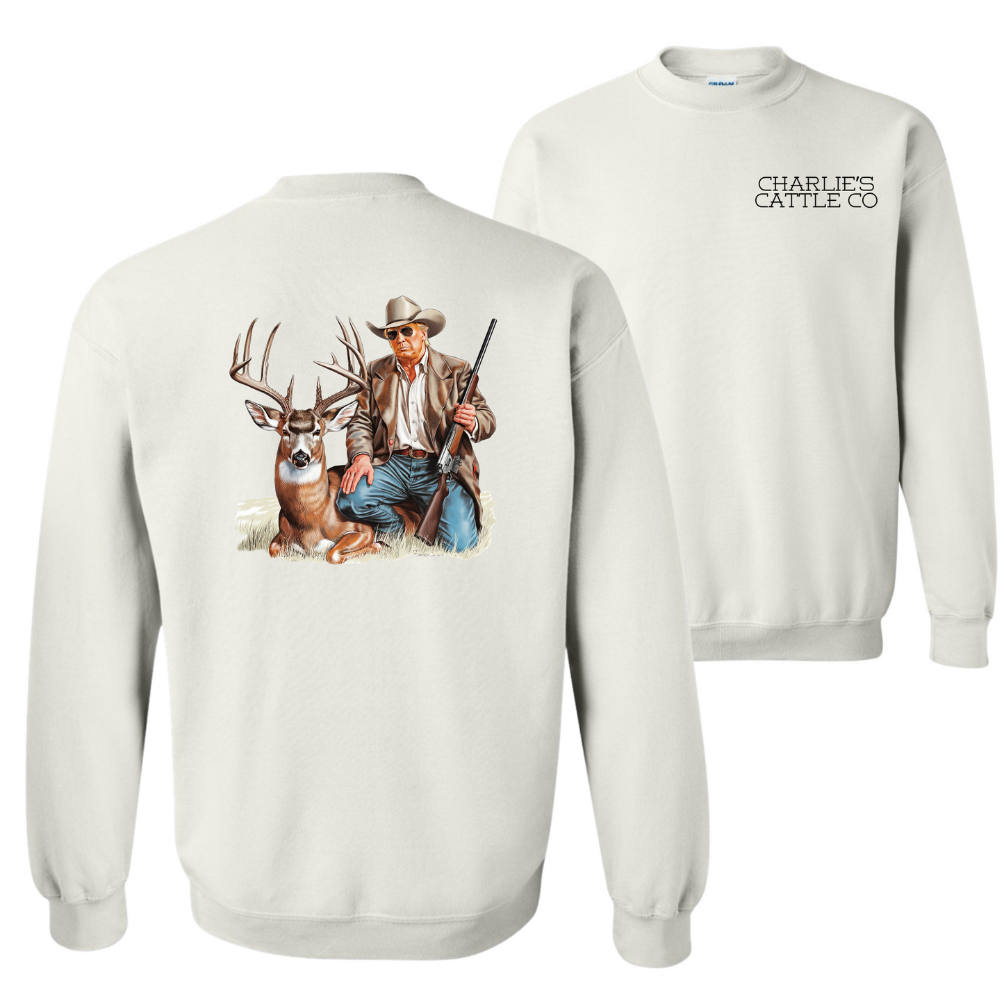 Trump Deer Hunting 2.0 Sweatshirt