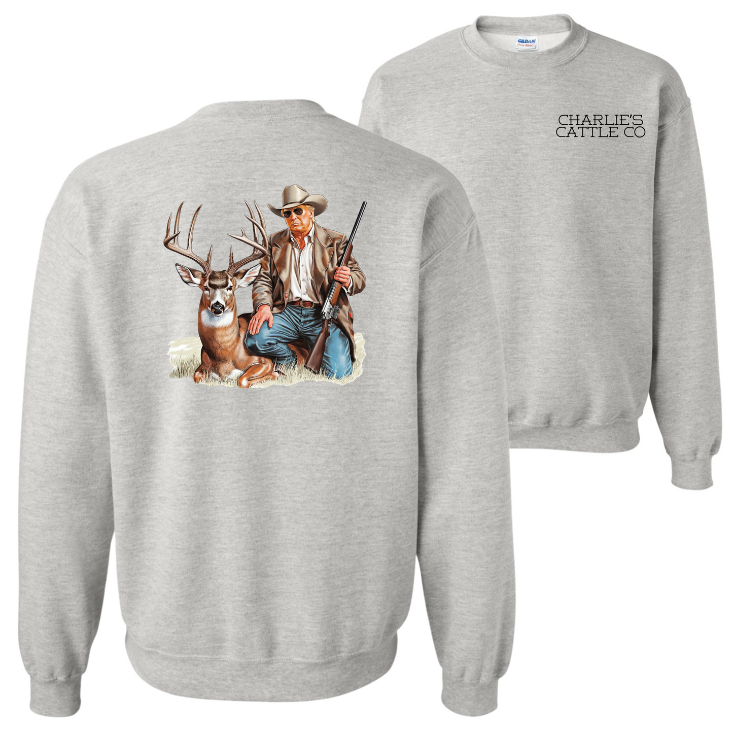 Trump Deer Hunting 2.0 Sweatshirt