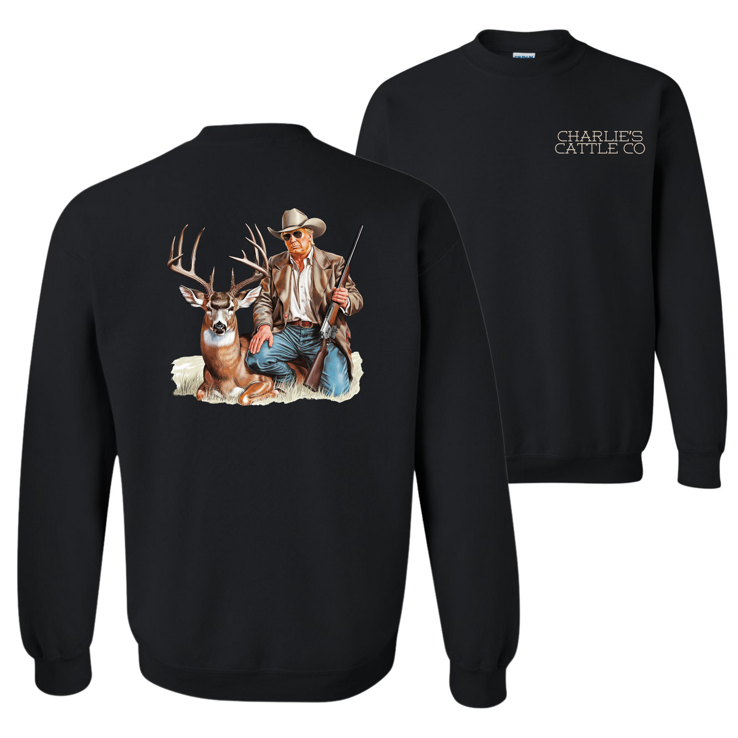 Trump Deer Hunting 2.0 Sweatshirt