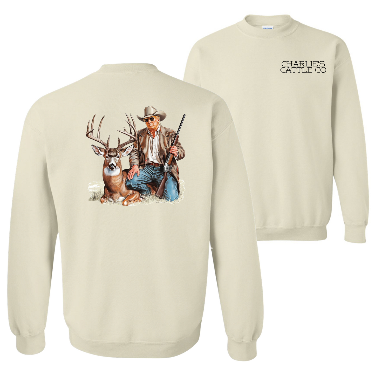 Trump Deer Hunting 2.0 Sweatshirt