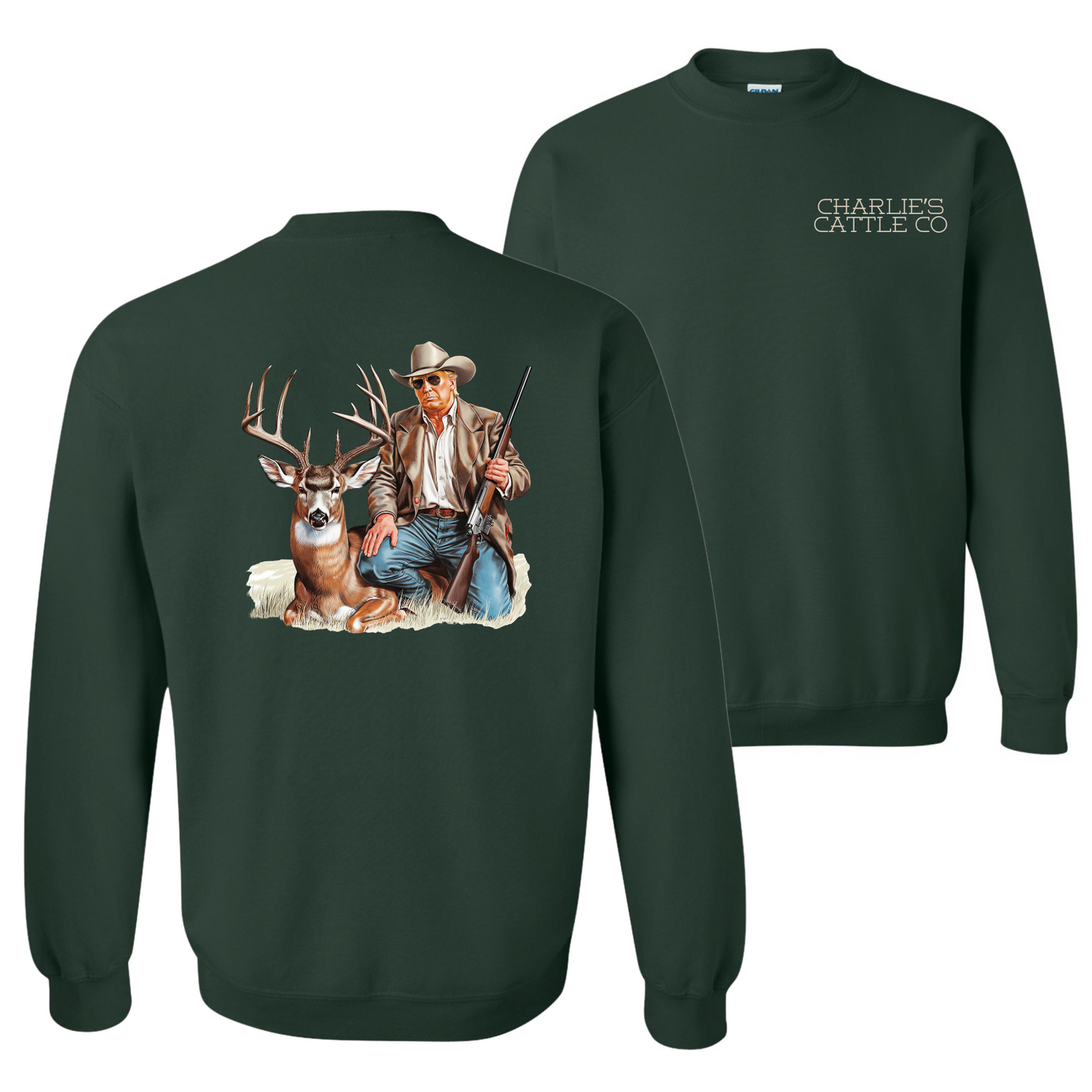 Trump Deer Hunting 2.0 Sweatshirt