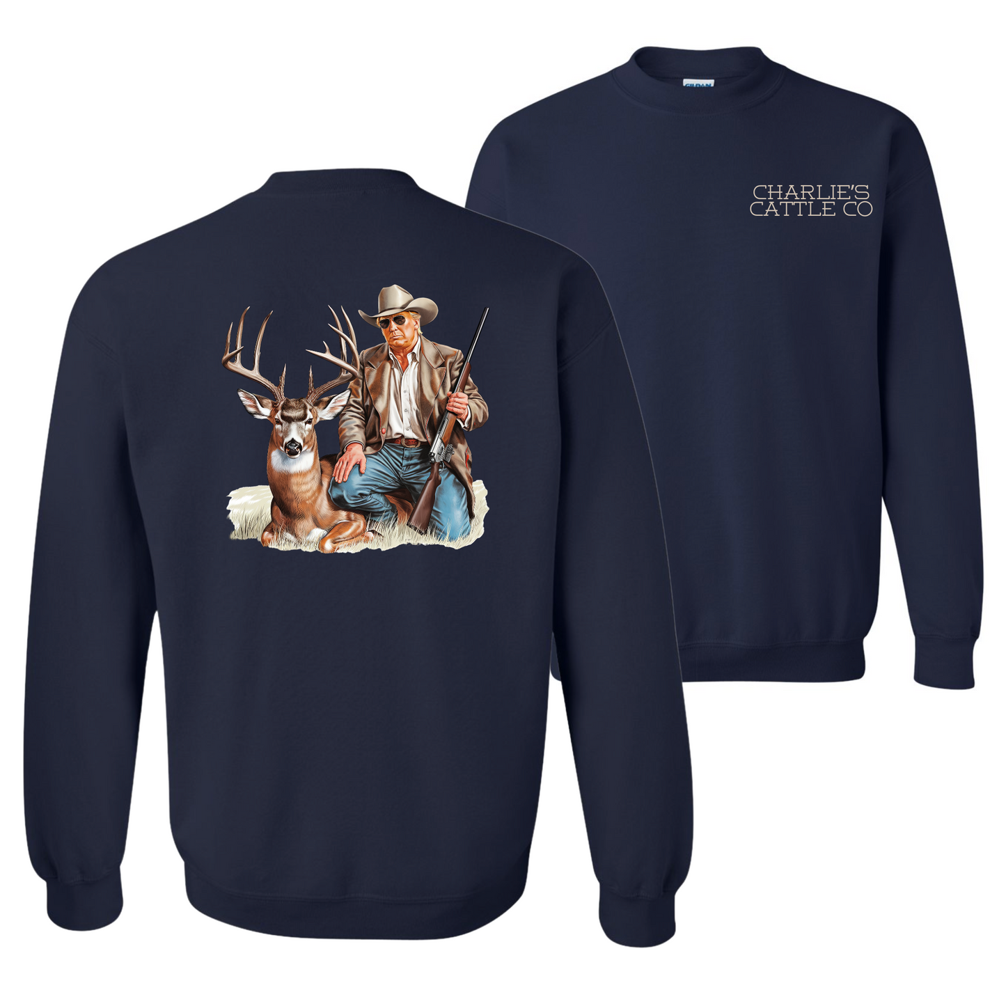 Trump Deer Hunting 2.0 Sweatshirt