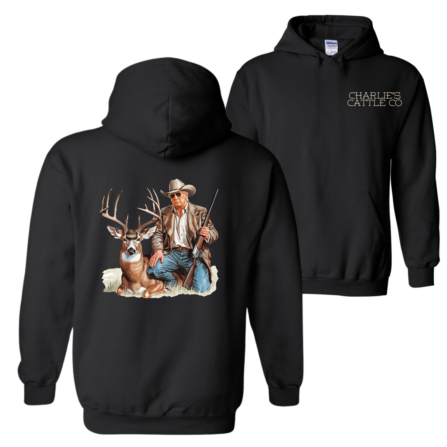 Trump Deer Hunting 2.0 Hoodie