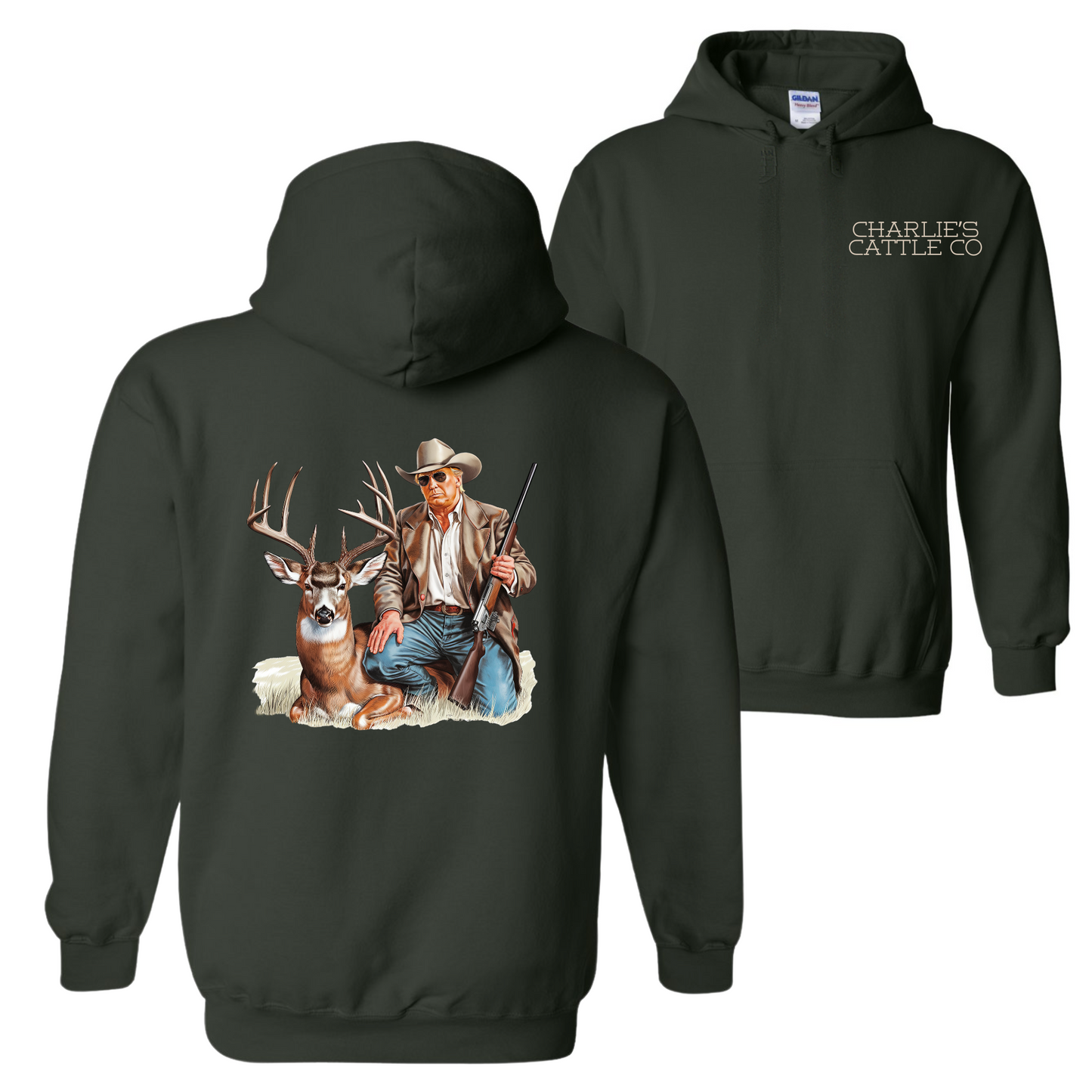 Trump Deer Hunting 2.0 Hoodie