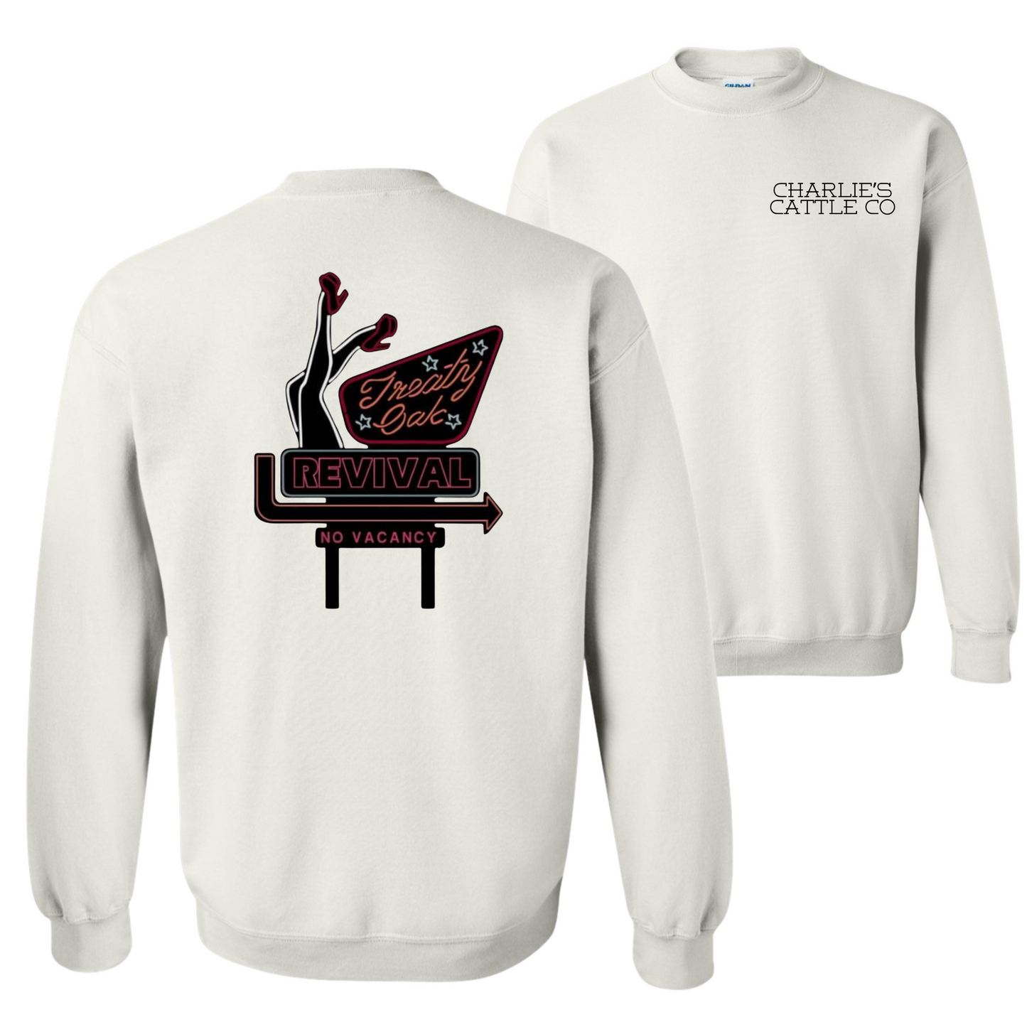 Treaty Oak Sign Sweatshirt