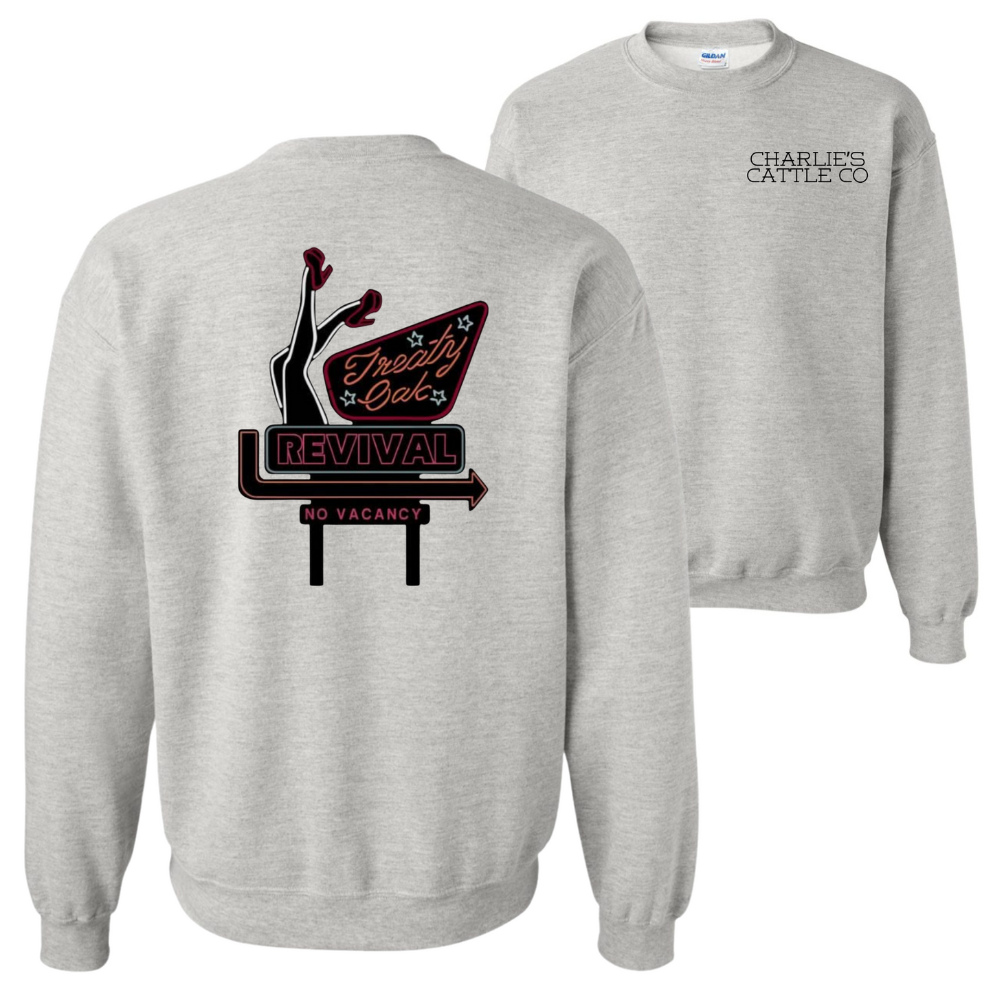 Treaty Oak Sign Sweatshirt