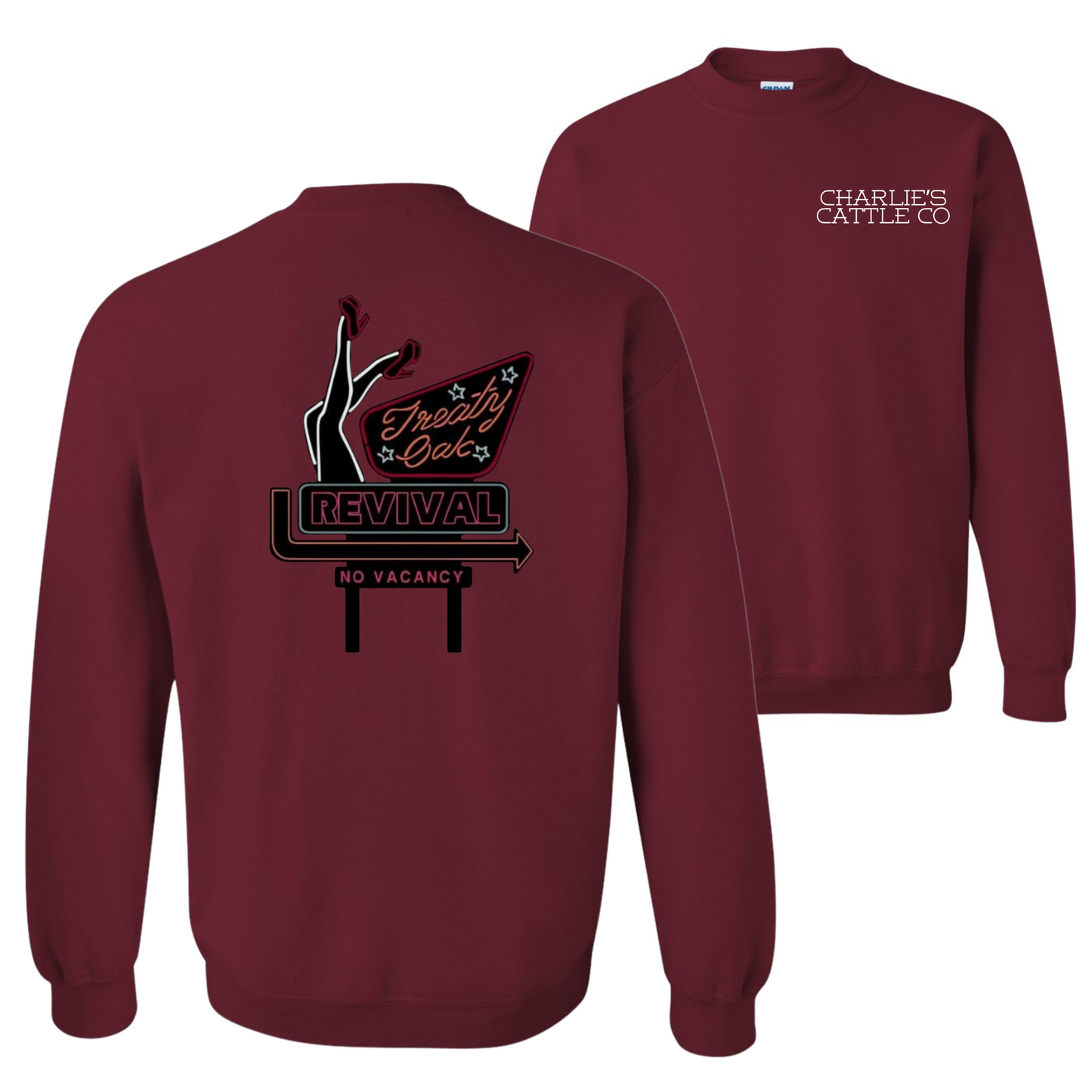 Treaty Oak Sign Sweatshirt