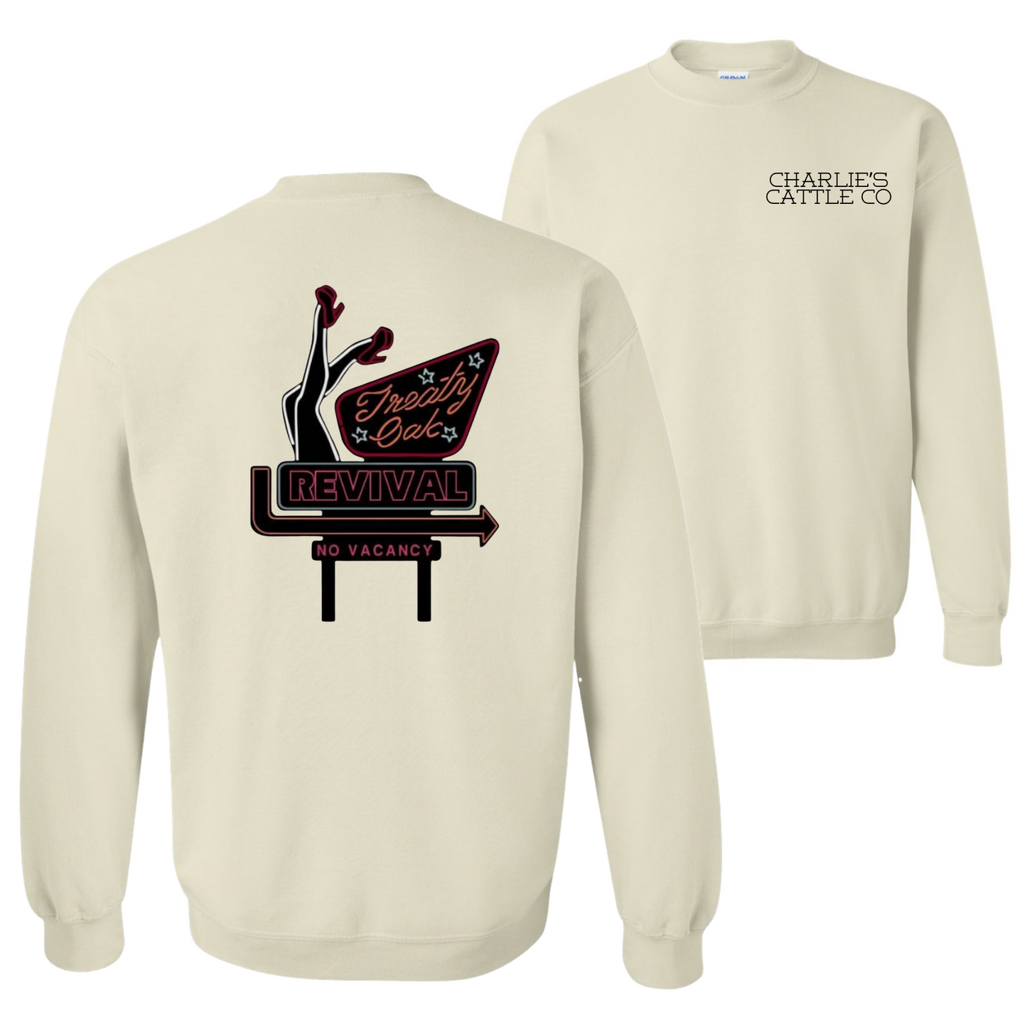Treaty Oak Sign Sweatshirt
