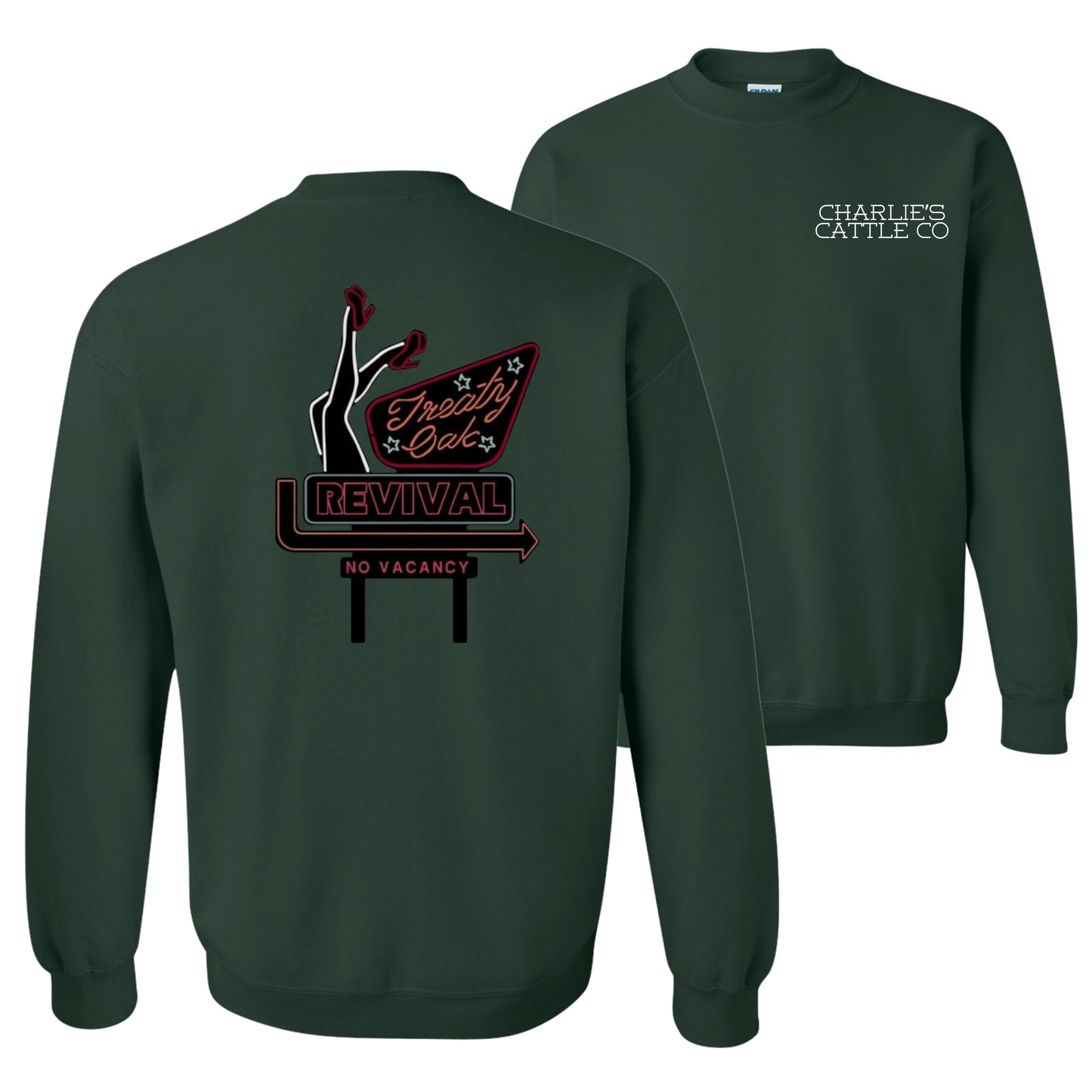 Treaty Oak Sign Sweatshirt