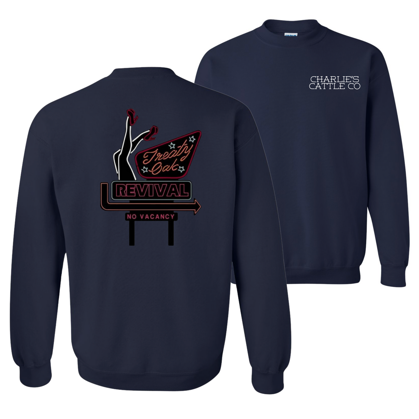 Treaty Oak Sign Sweatshirt