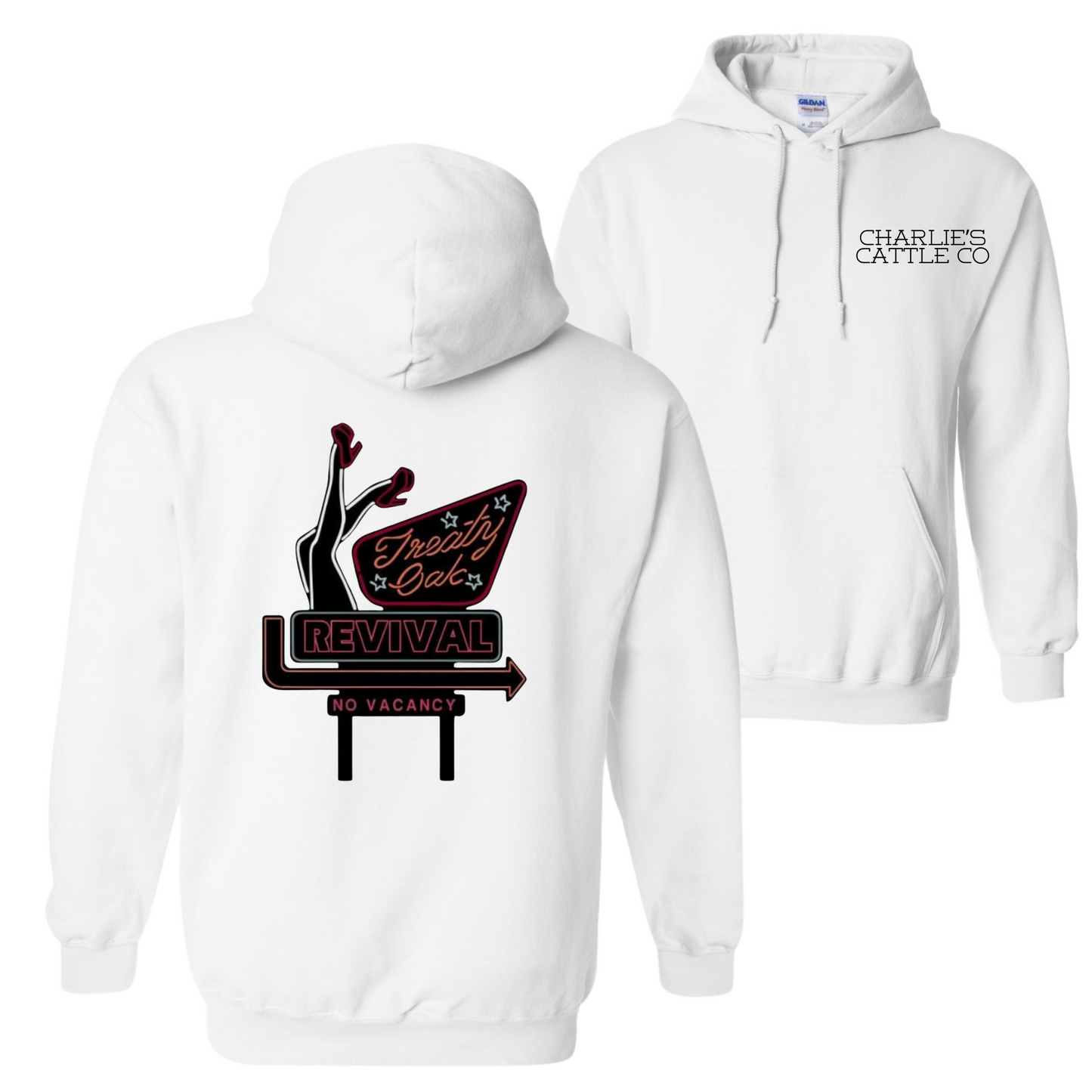 Treaty Oak Sign Hoodie