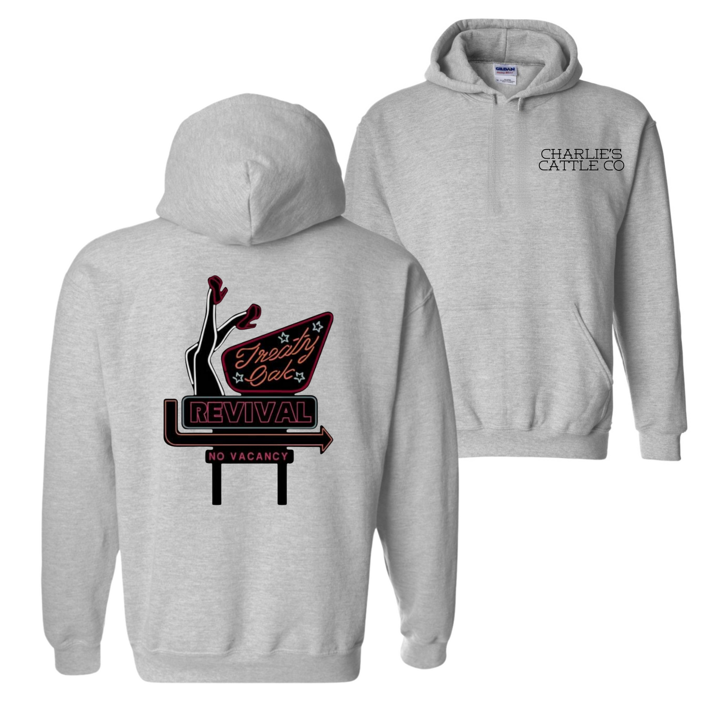 Treaty Oak Sign Hoodie