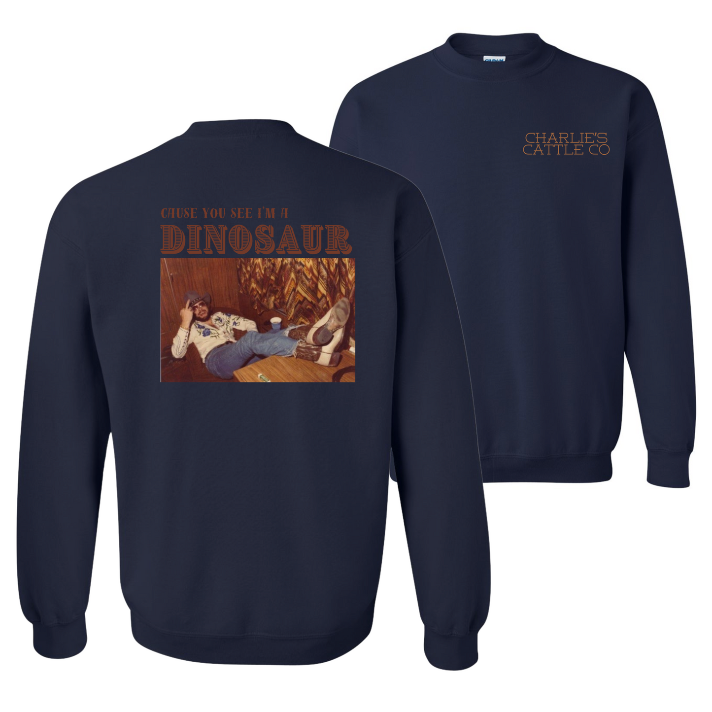 Hank Jr. Dinosaur Sweatshirt