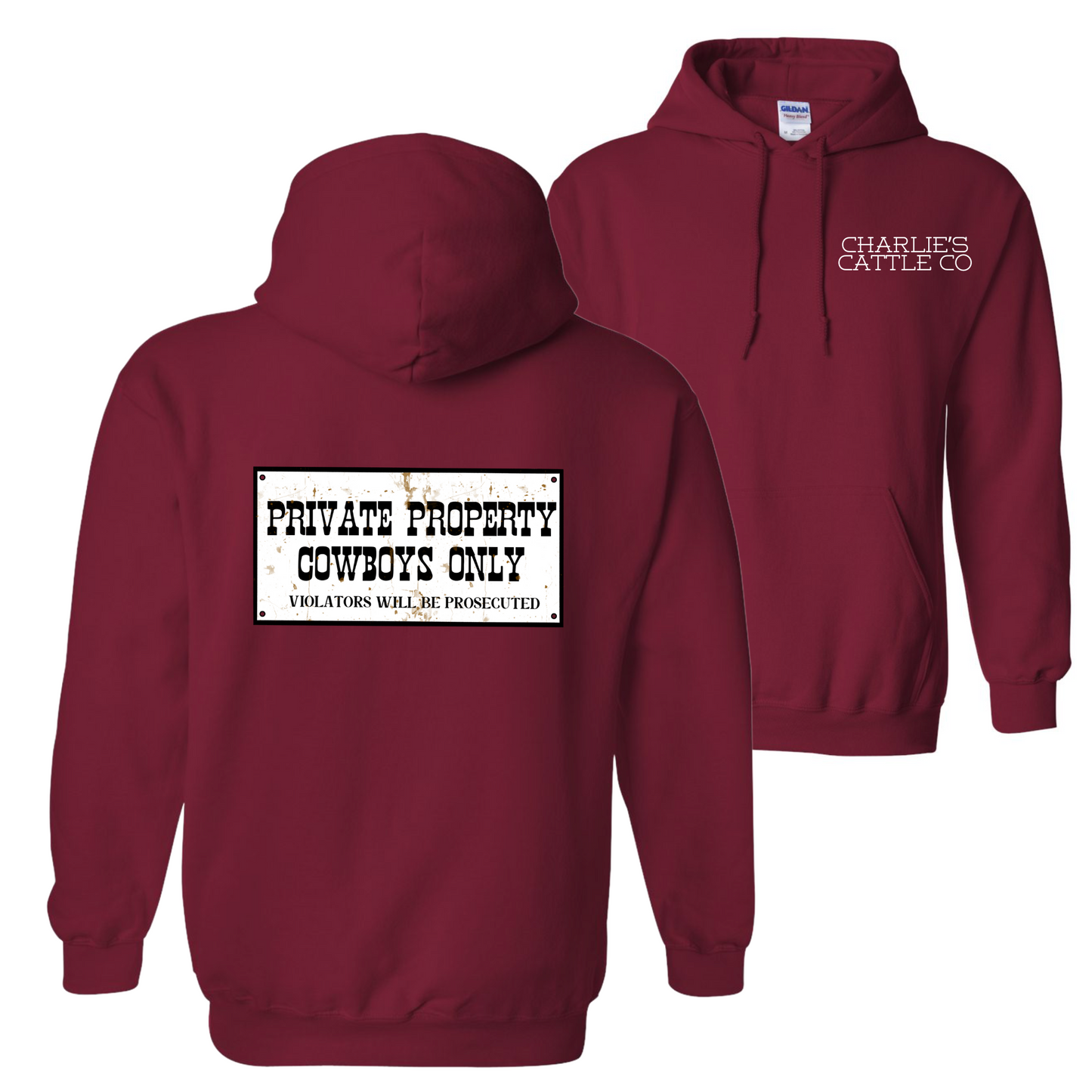 Cowboy's Only Hoodie