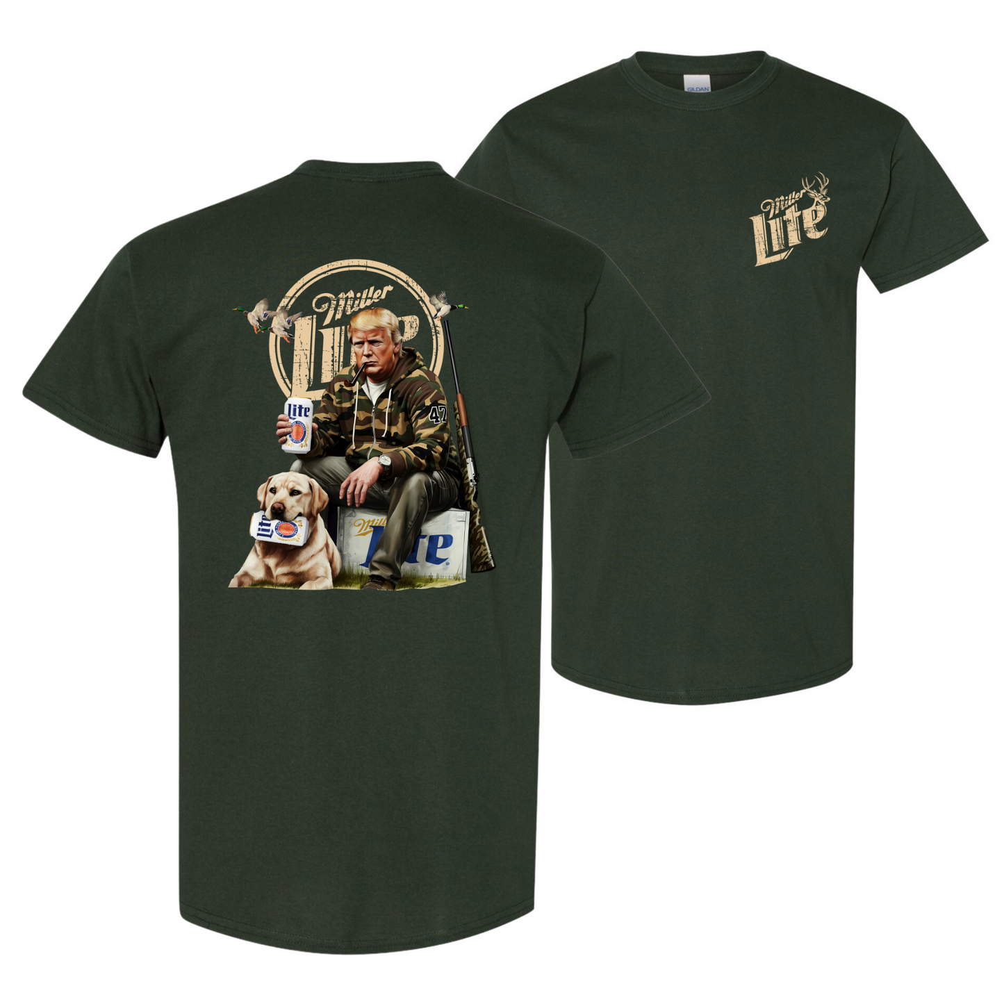 Miller Lite Hunting T-Shirt