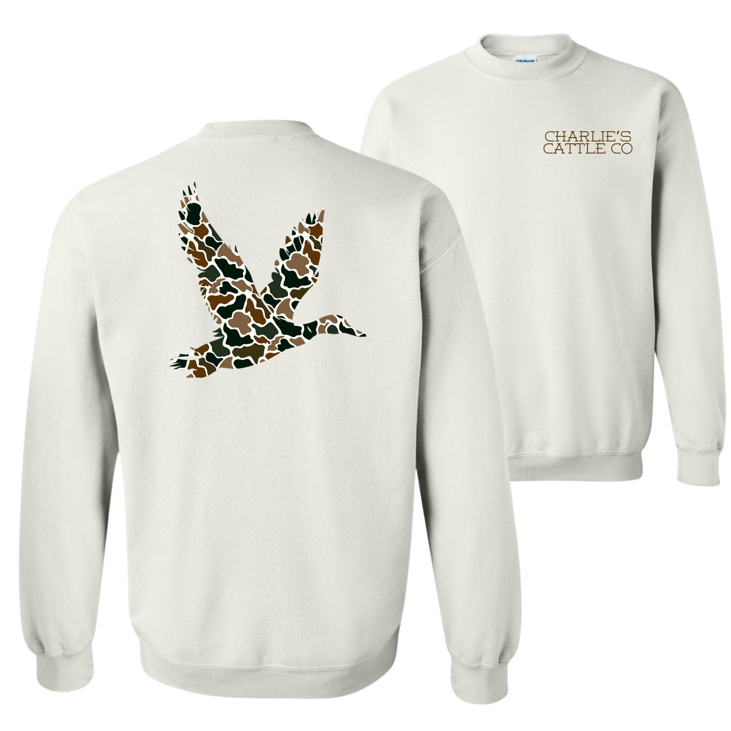 Camo Flying Mallard Sweatshirt