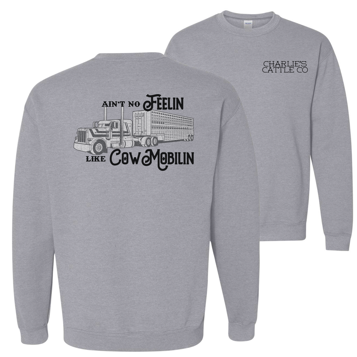 Cow Mobin Sweatshirt