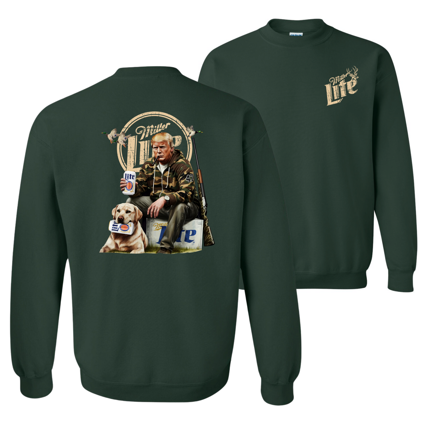 Miller Lite Hunting Sweatshirt