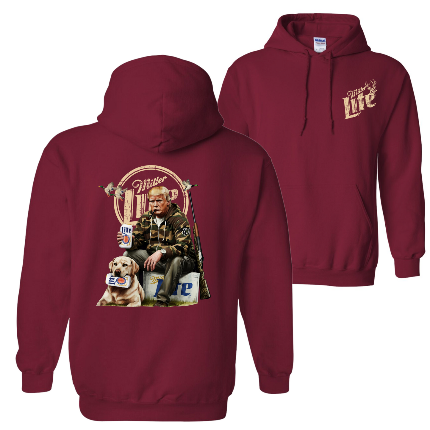 Miller Lite Hunting Hoodie