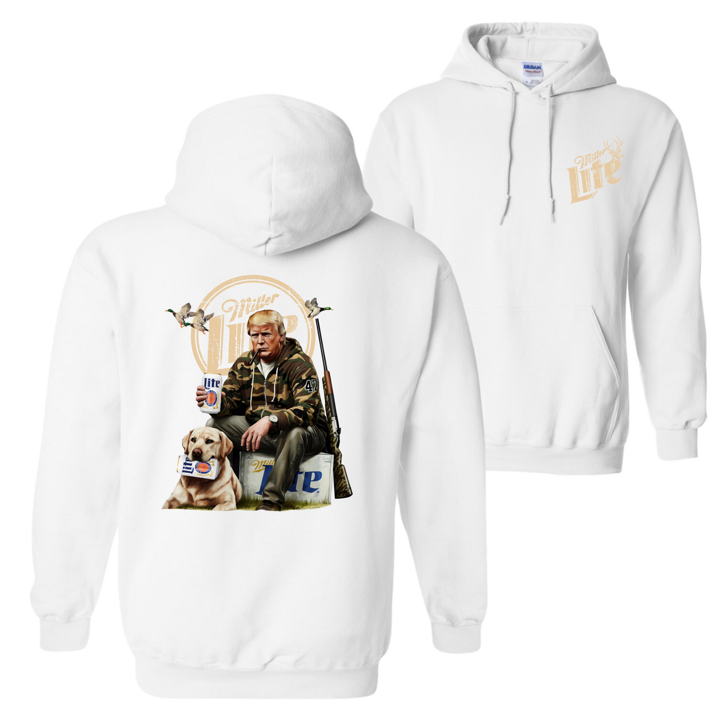 Miller Lite Hunting Hoodie