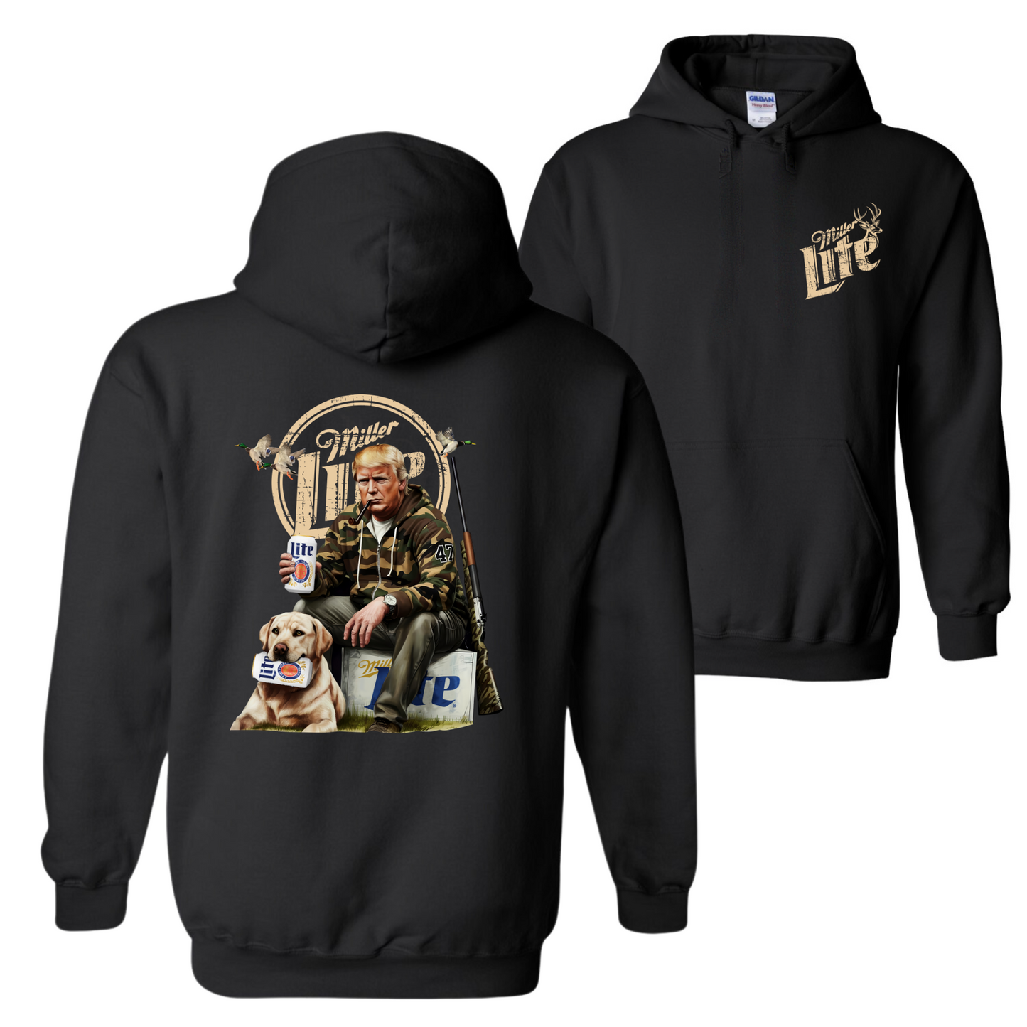Miller Lite Hunting Hoodie