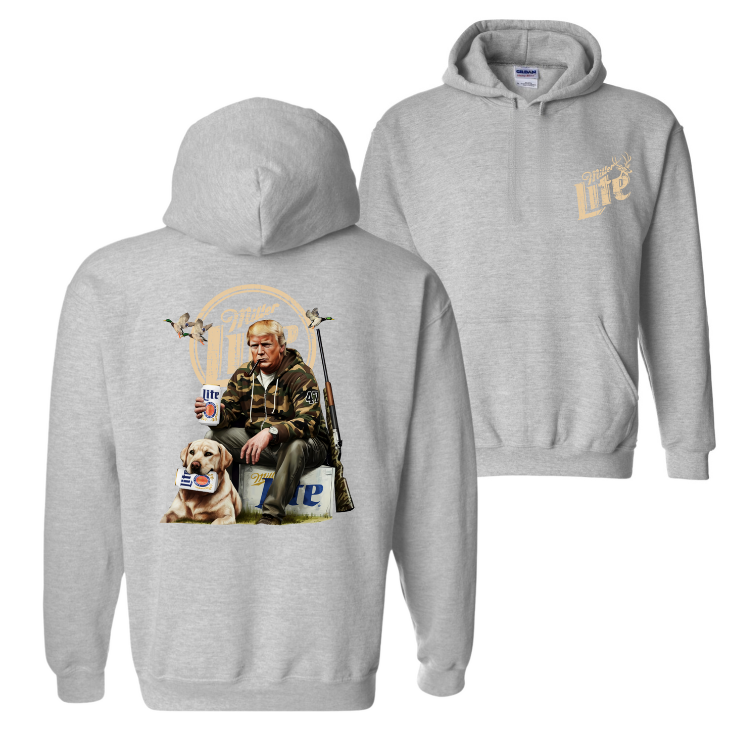 Miller Lite Hunting Hoodie