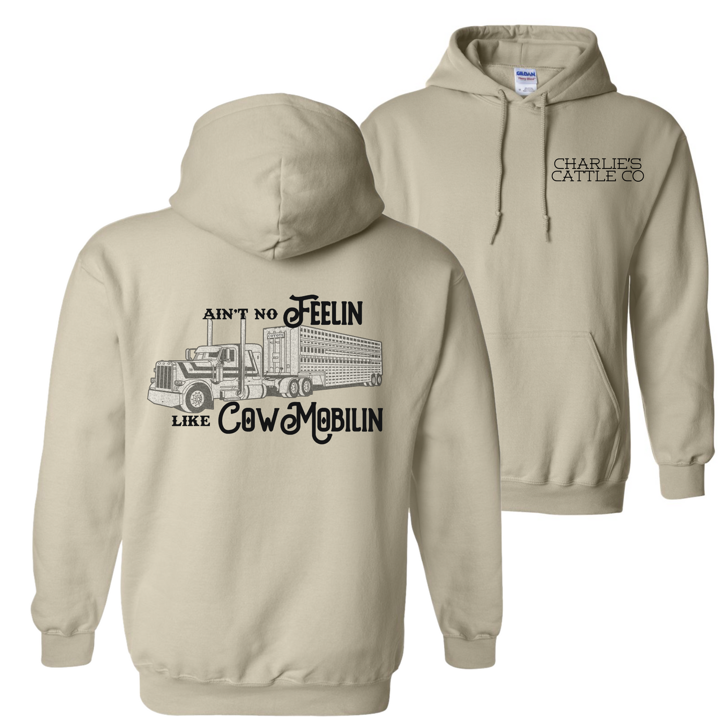 Cow Mobin Hoodie