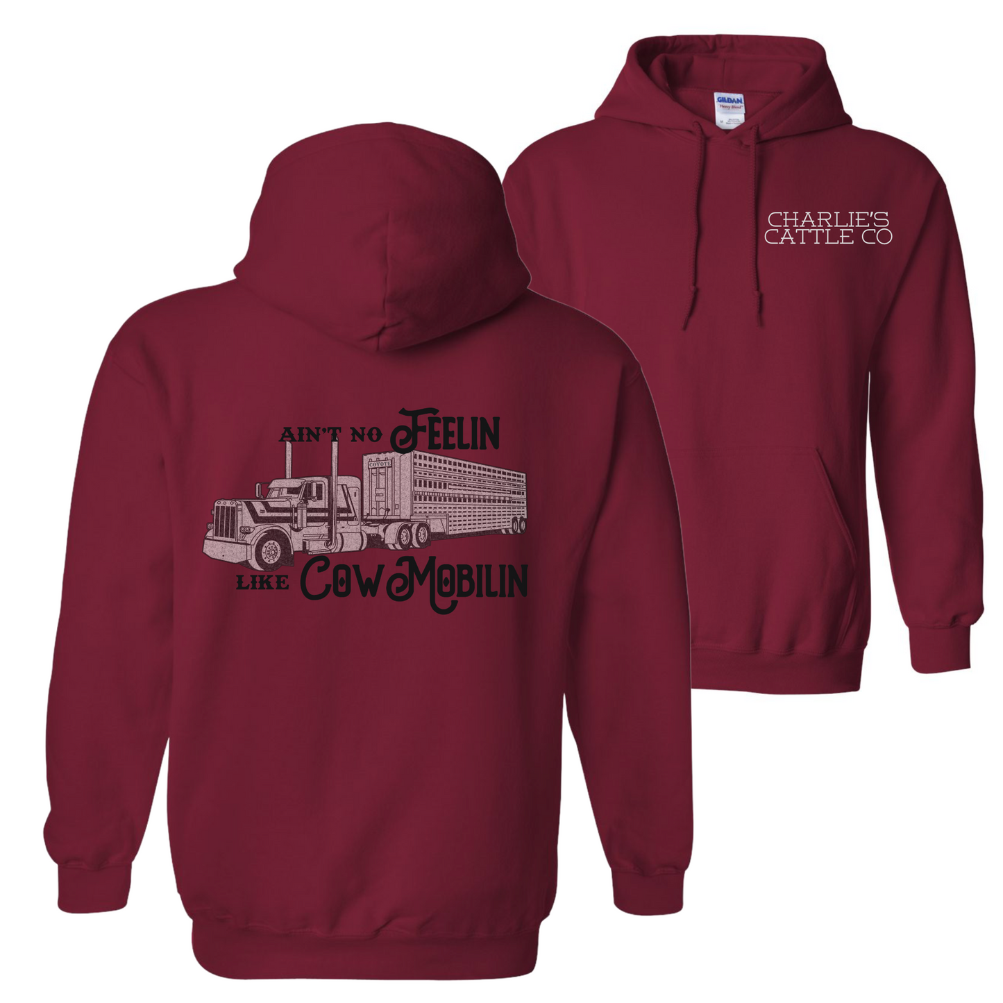 Cow Mobin Hoodie