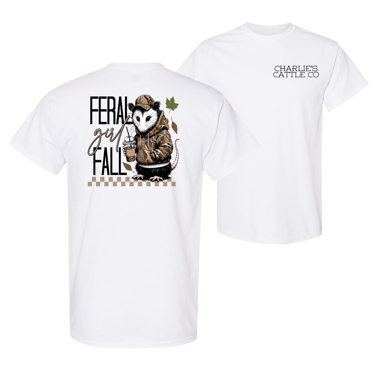 Feral Girl Fall T-Shirt