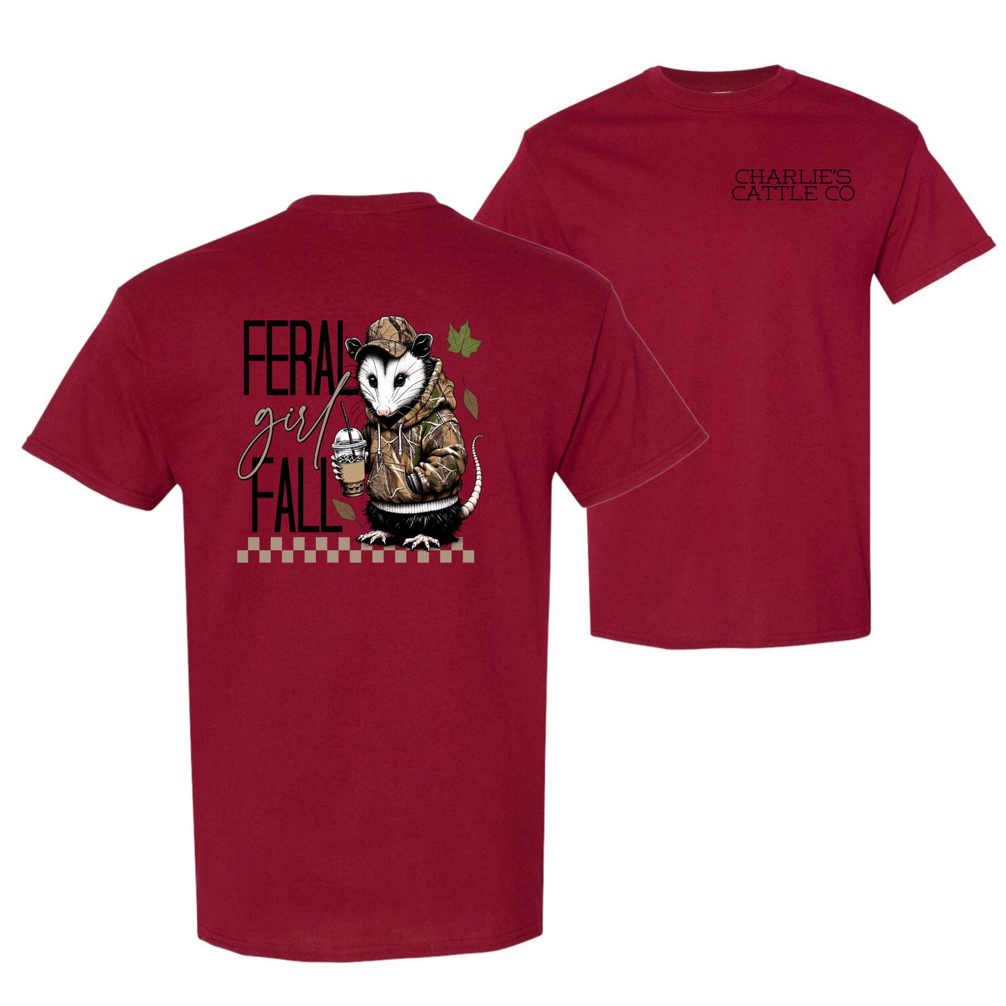 Feral Girl Fall T-Shirt