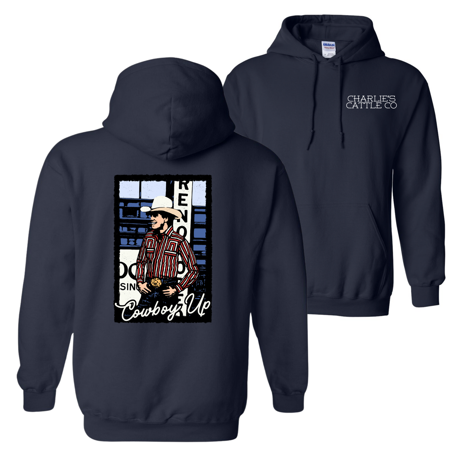 Lane Frost Cowboy Up Hoodie