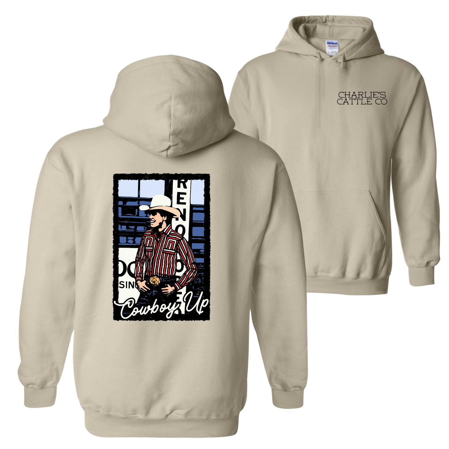 Lane Frost Cowboy Up Hoodie