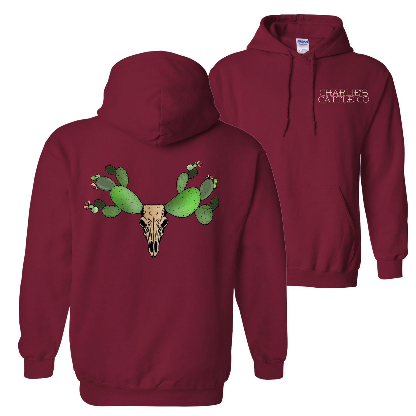 Cactus Longhorn Hoodie