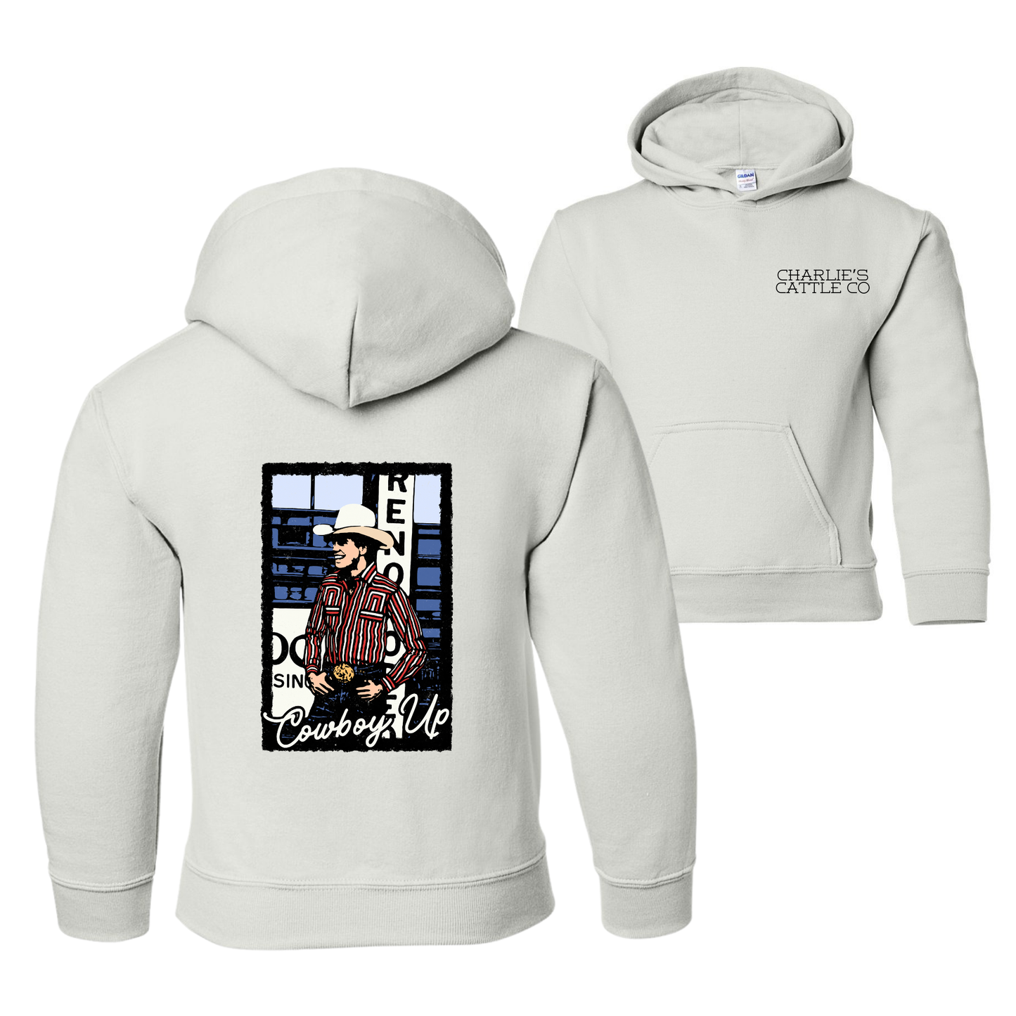 Lane Frost Cowboy Up Youth Hoodie