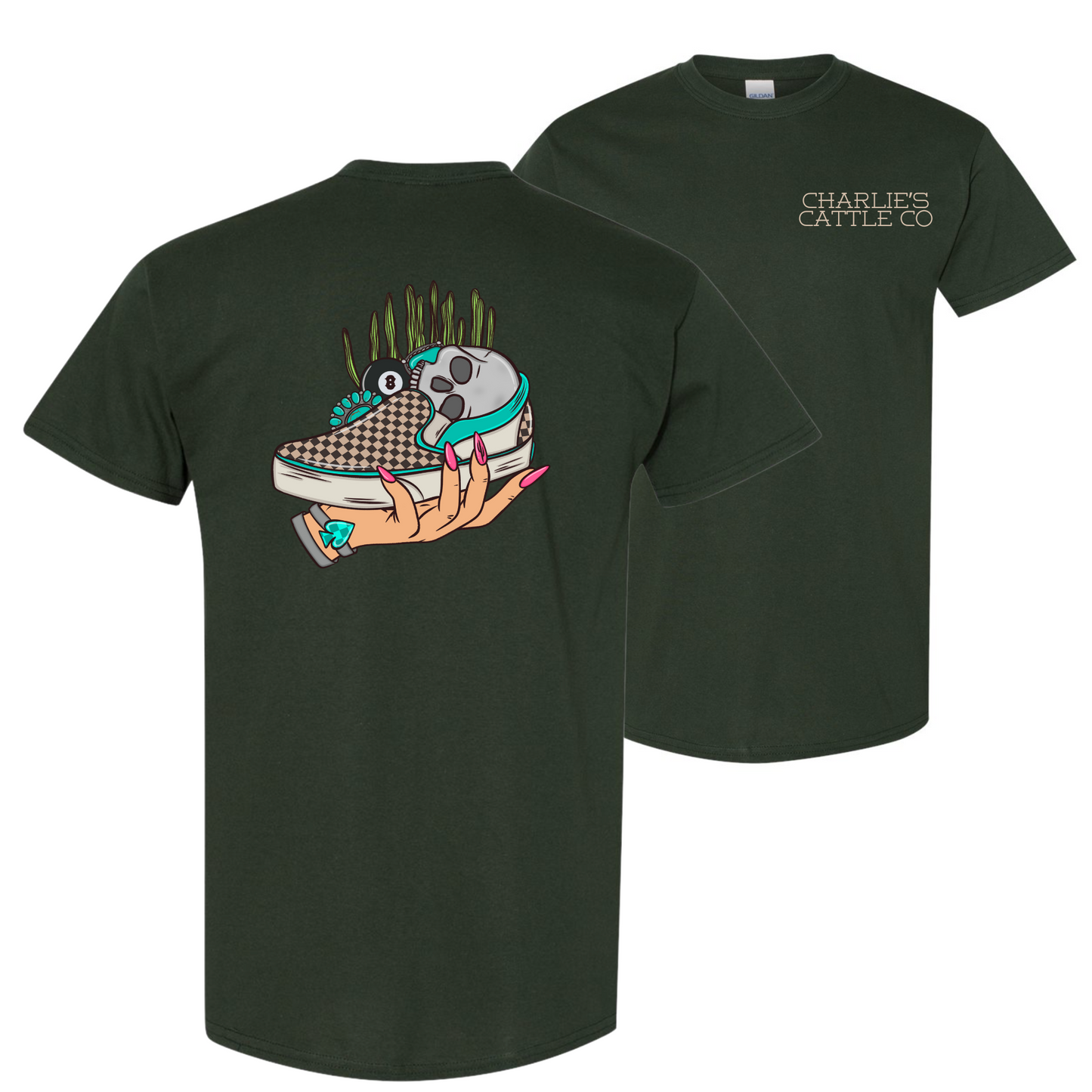 Cowgirl Skull T-Shirt