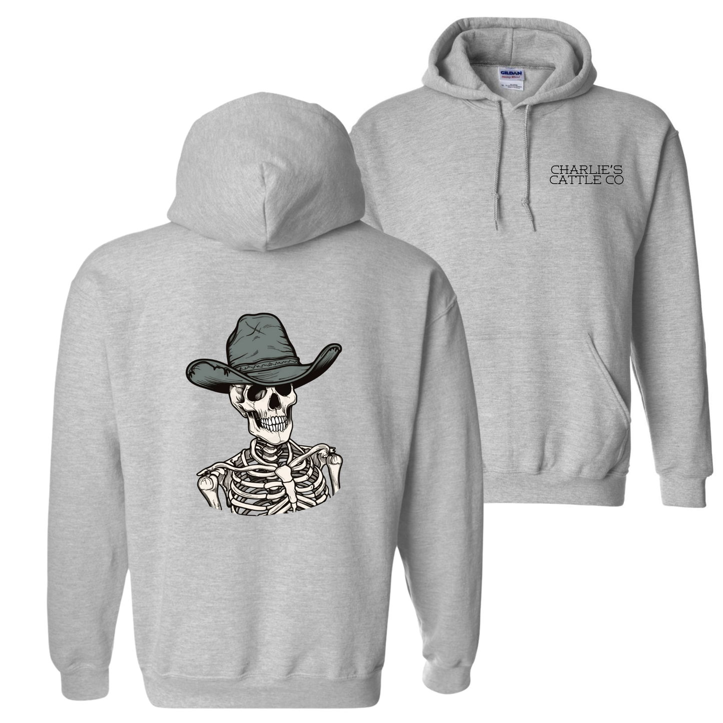 Cowboy Skeleton Hoodie