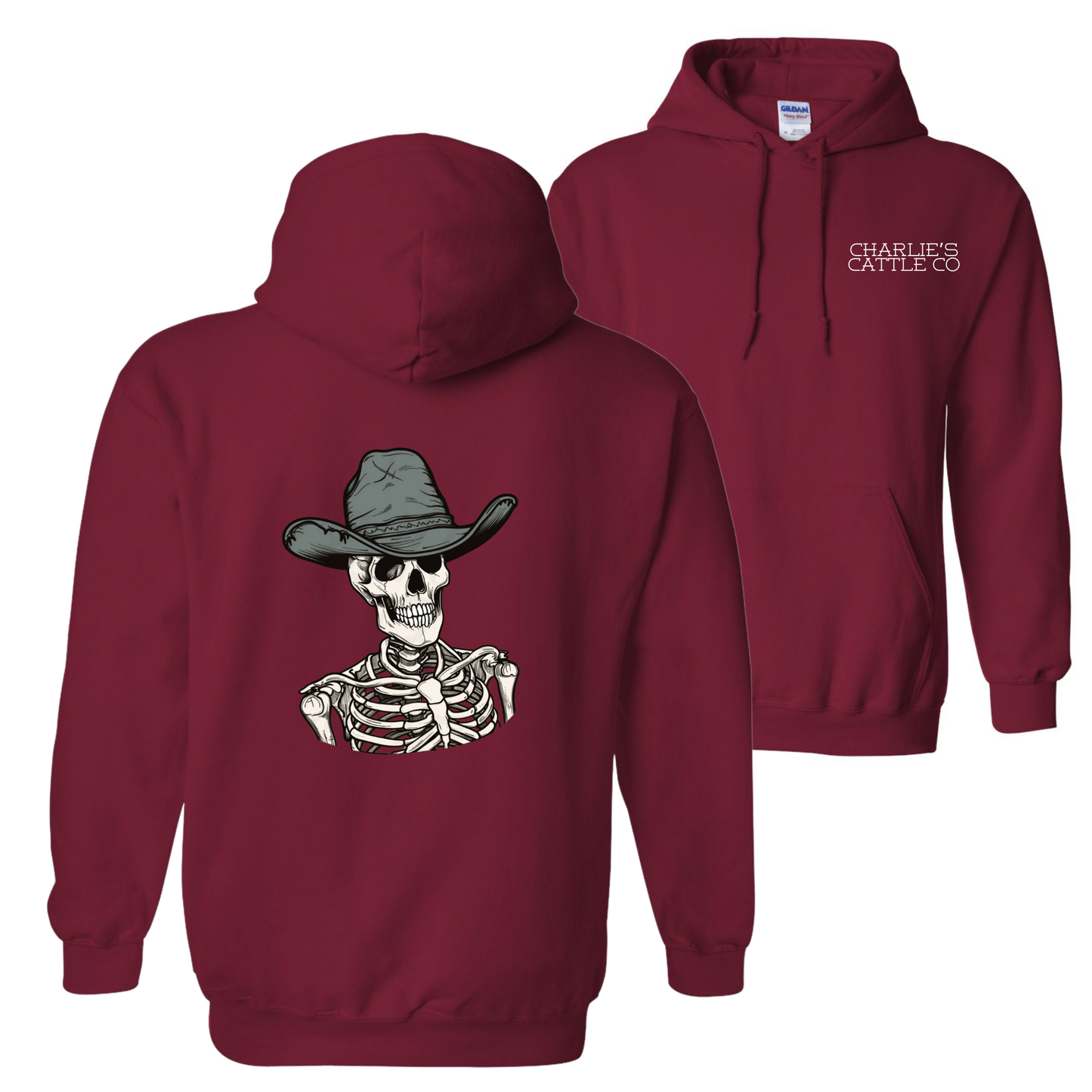 Cowboy Skeleton Hoodie