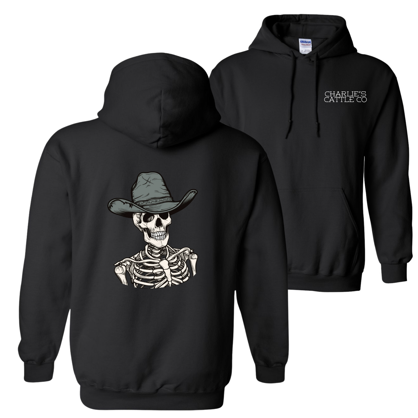 Cowboy Skeleton Hoodie