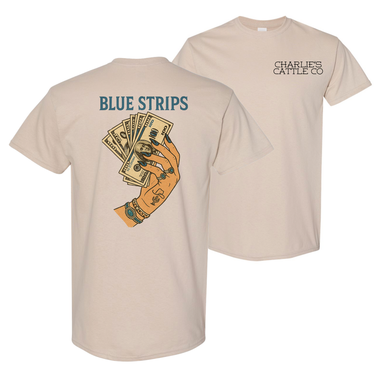 Blue Strips T-Shirt