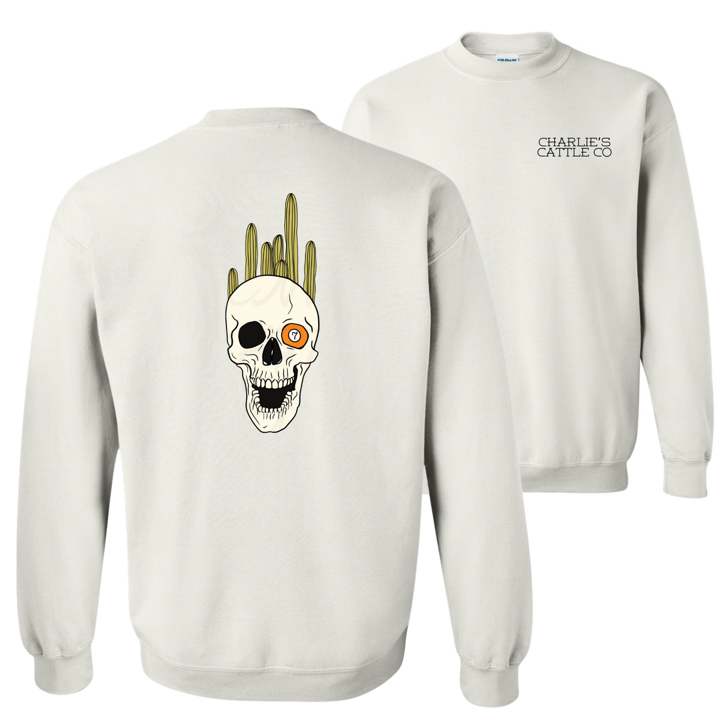 Western Skull Sweatshirt