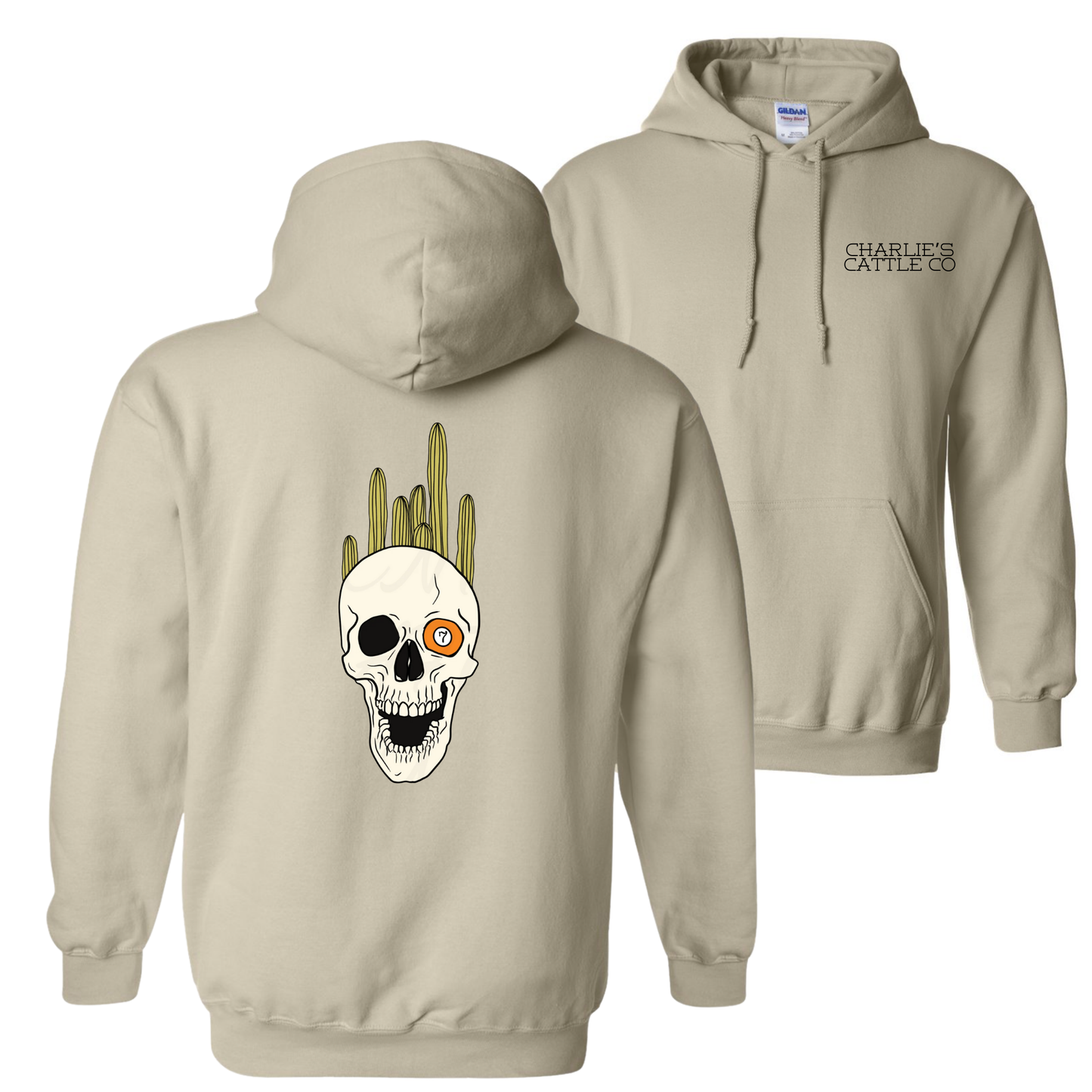 Western Skull Hoodie