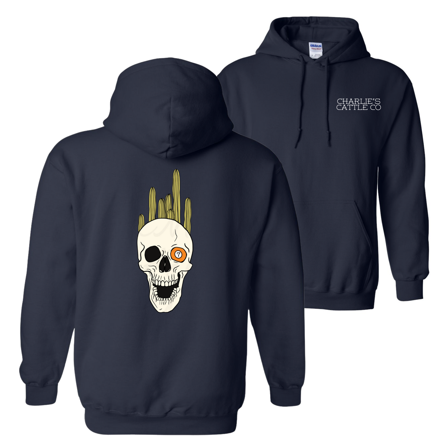 Western Skull Hoodie