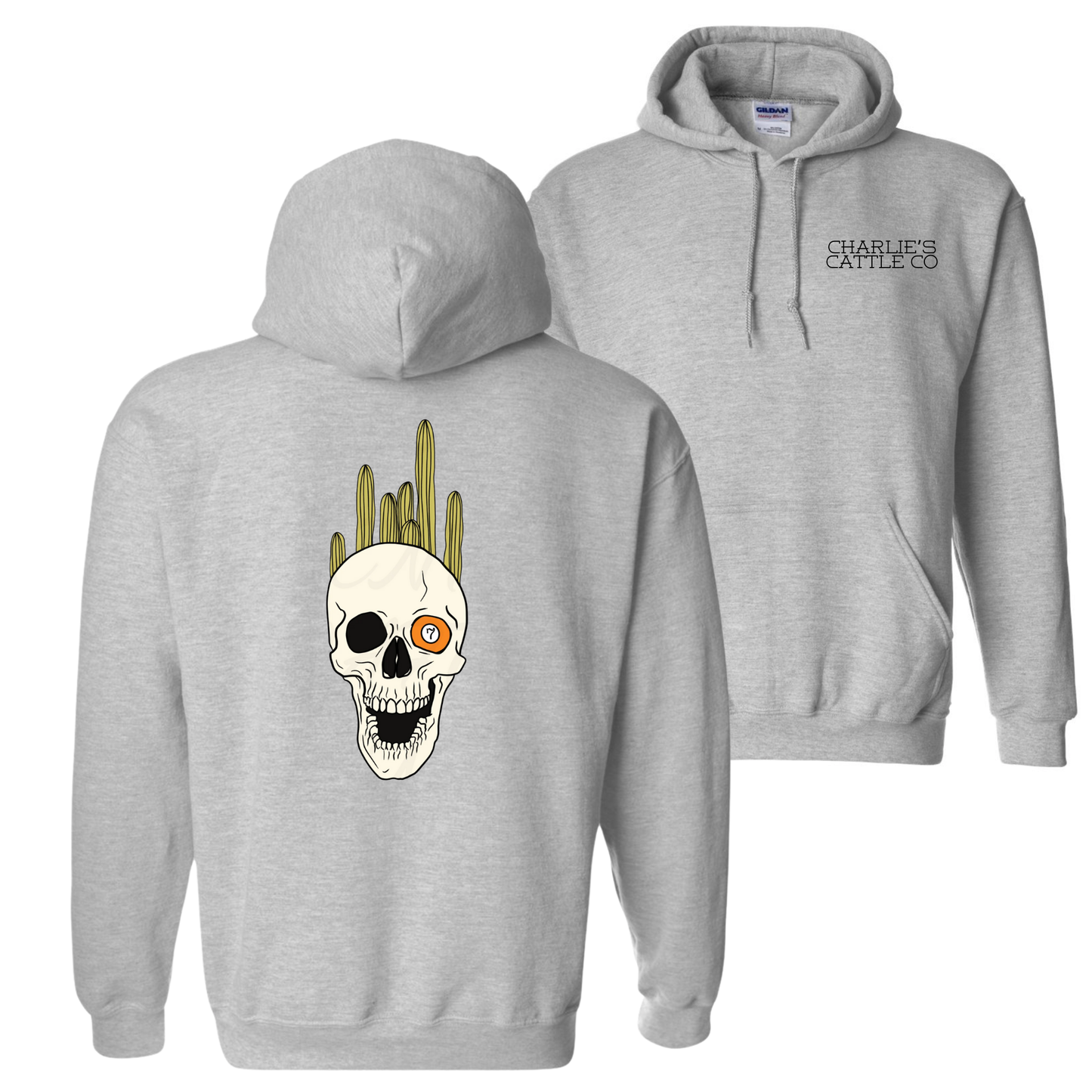 Western Skull Hoodie